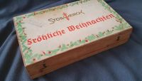Stollwerck Fröhliche Weihnachten alte Holzkiste Schatzkiste Thüringen - Ruhla Vorschau