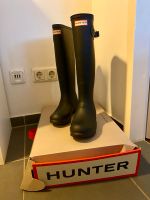 HUNTER Gummistiefel hoch in schwarz matt ungetragen mit Box München - Laim Vorschau