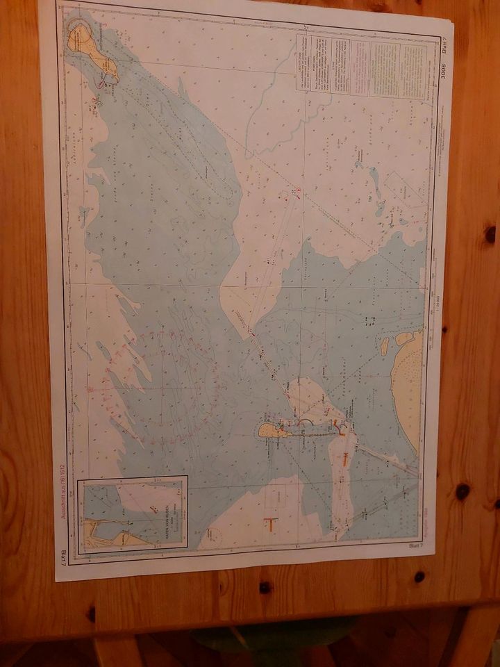 18 Karten der Ostsee Gewässer um Rügen Ausgabe 1994 in Waren (Müritz)