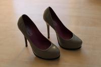Buffalo Plateau Pumps High Heels Beige Gr.38 Berlin - Spandau Vorschau