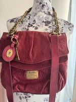 Vintage Fossil Crossbody Ledertasche, besondere Farbe Nordrhein-Westfalen - Übach-Palenberg Vorschau