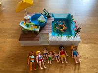 Hübscher Playmobil Swimmingpool Set mit vielen Extras und Figuren Bayern - Baldham Vorschau
