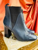 Stiefeletten Dune London Leder tolle Farbe nachtblau Gr. 38 Neu Brandenburg - Stahnsdorf Vorschau
