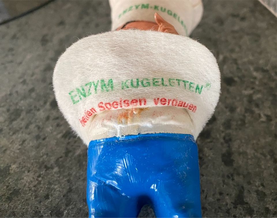 Vintage Dolorgiet Figur Puppe Enzym Kugeletten,50er 60er Werbung in Nonnweiler
