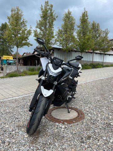 CFMOTO 450 NK 2024 schwarz + weiss in Niederrieden