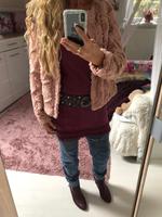 NEUWERTIGE PLÜSCHJACKE „VERO MODA“, GR. S, ROSÉ Niedersachsen - Vechelde Vorschau