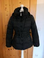 Jacke, Benetton, schwarz, Daunen/Feder, S, Kapuze Bayern - Schechen Vorschau