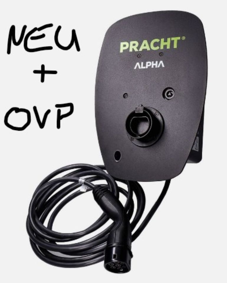 PRACHT Wallbox Alpha 11kW mit Kabel, RFID, RCD´s, Neu, OVP in Groß-Gerau