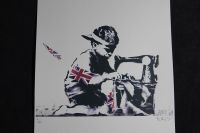Banksy Lithographie limitiert, handsigniert 50x35 cm Nordrhein-Westfalen - Gronau (Westfalen) Vorschau