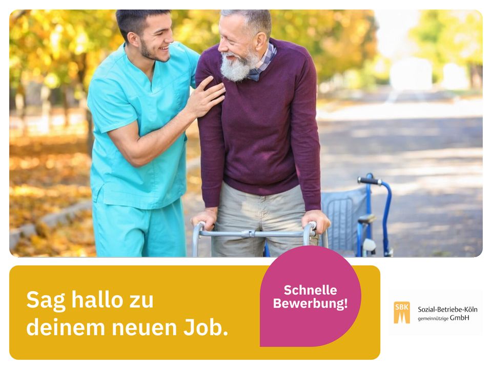 Pflegehelfer (m/w/d) (SBK Sozial-Betriebe-Köln) in Köln Arzthelferin Altenpflegerin  Altenpfleger Krankenpfleger in Köln