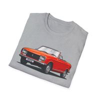 Peugeot 304 Cabrio, hochwertiges T-Shirt, Kennzeichen möglich Bayern - Olching Vorschau