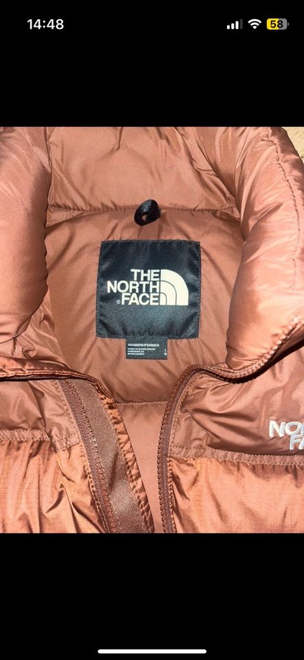 1996 Retro Nuptse Tnf damen braun in Zwickau