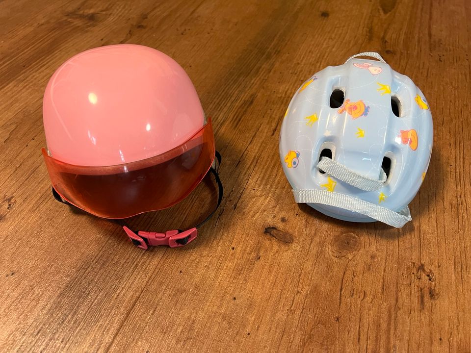 Baby Born Helme Rollerhelm Mororradhelm und Fahrradhelm in Ettlingen