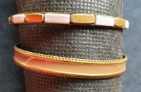 2 Armreifen - goldfarben - Vintage -Modeschmuck - Armband Nordrhein-Westfalen - Bad Oeynhausen Vorschau