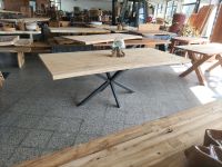 Tischplatte Esstisch Schreibtisch massiv Teak Holz Baumkante Duisburg - Rheinhausen Vorschau