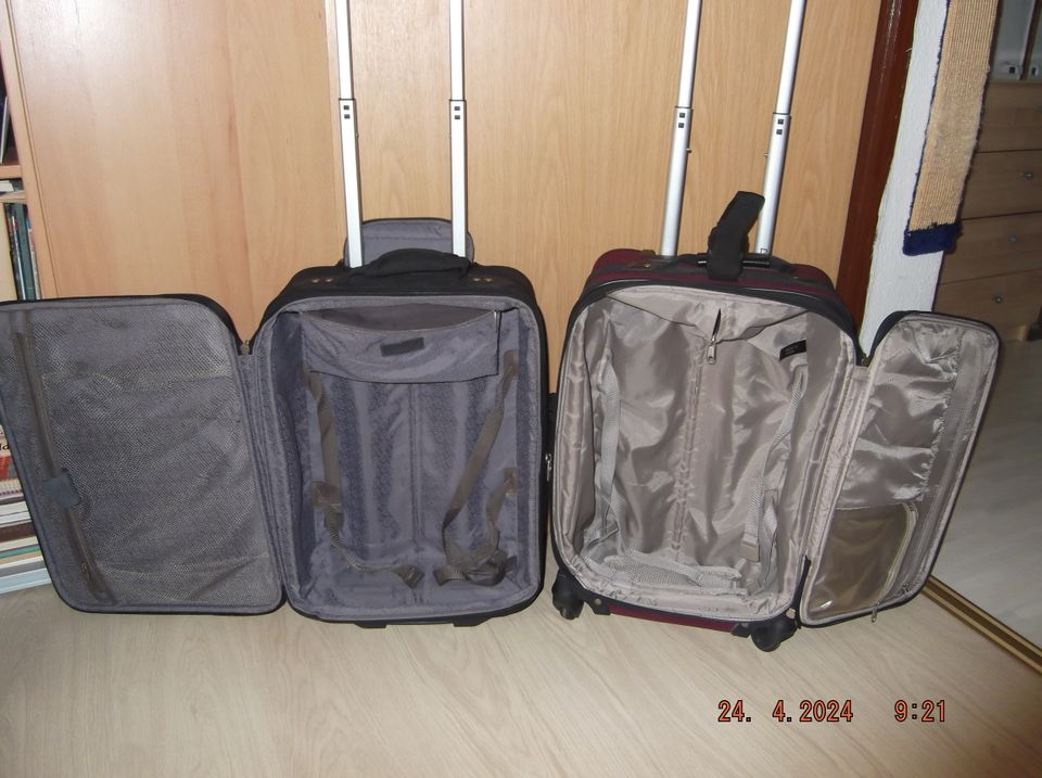 2 Koffer, Handgepäck, Bordgepäck, Reise in Berlin