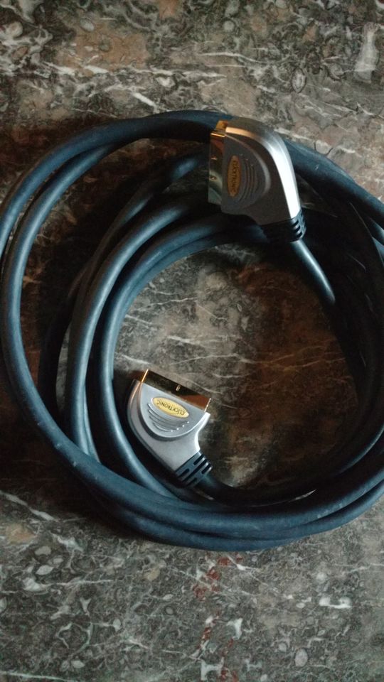 Video Kabel Scart  gold  5m in Burghausen