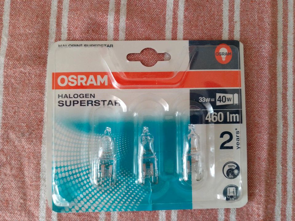 Osram Neu Halogen Superstar 460 Im 33 w 2000h in Hessen - Oberursel  (Taunus) | eBay Kleinanzeigen ist jetzt Kleinanzeigen