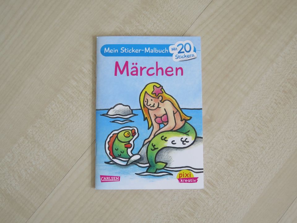 PIXI-kreativ: Mein Sticker-Malbuch Märchen NEU! in Kempten