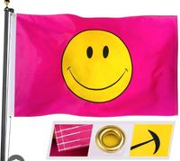 Smileyflagge, Emojy, Smiley, Flagge, Banner, happy, 91x152cm Nordrhein-Westfalen - Steinheim Vorschau