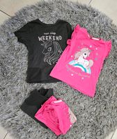 Tshirts t-shirts zwillinge 110 116 h&m top Zustand Einhornmotiv Nordrhein-Westfalen - Olfen Vorschau