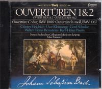 Johann S. Bach Ouvertüren 1 & 2 CD Neues Bachisches Collegium Berlin - Tempelhof Vorschau