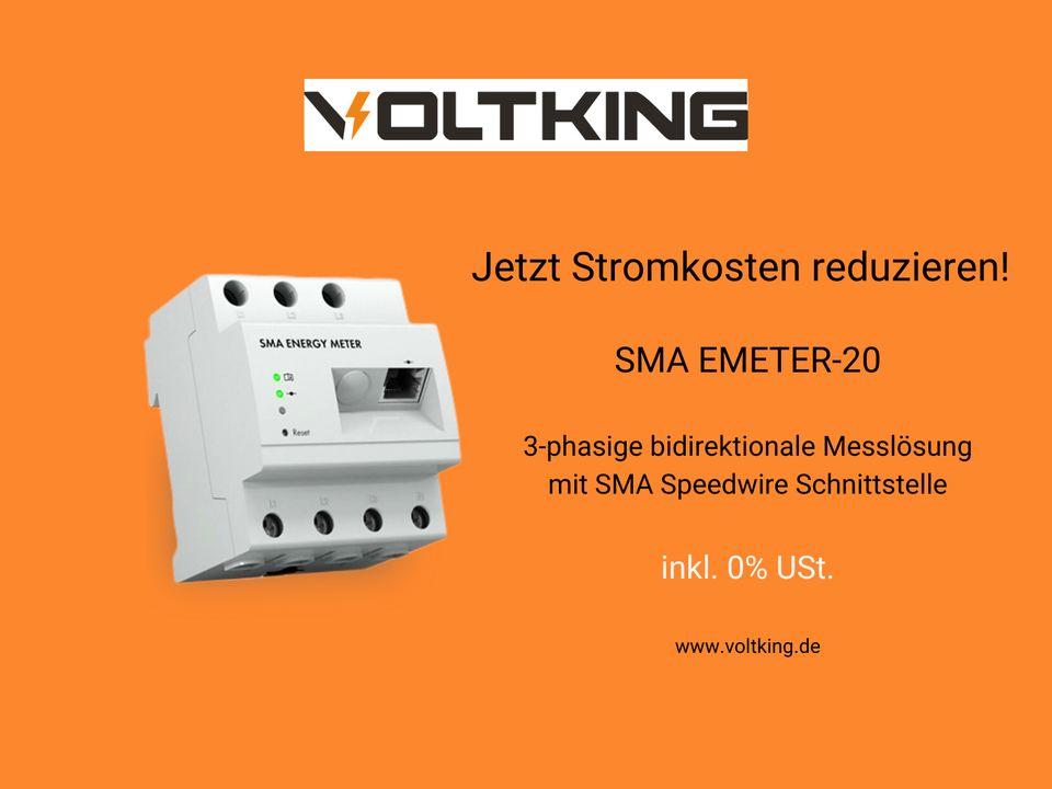 SMA EMETER-20 3-phasige bidirektionale Messlösung in Kulmbach