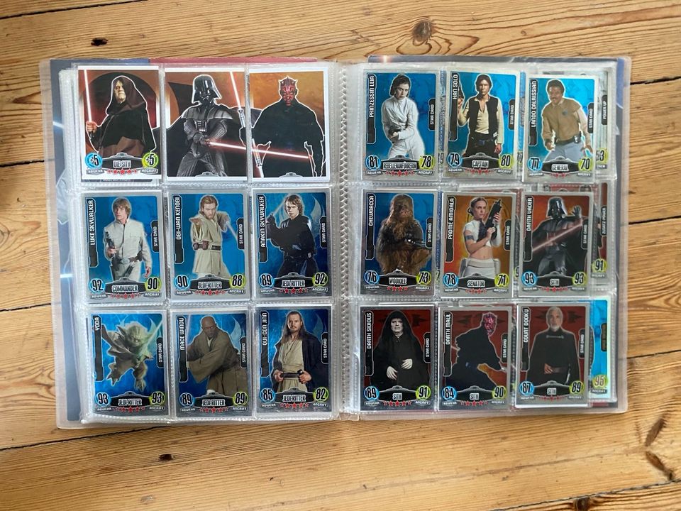 Star Wars Force Attax Serie 1 Movie SammelMappe vollständig in Kleinmachnow