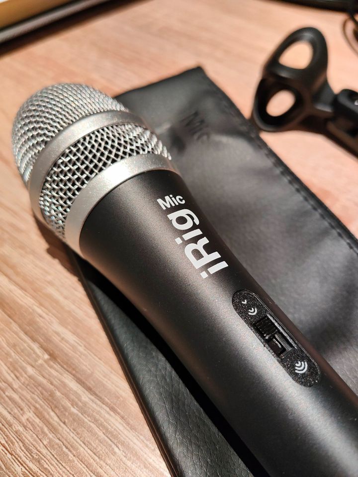 IK Multimedia iRig Mic (Influencer/Mikrofon/Ton/Gesang/Sprache) in Mainz