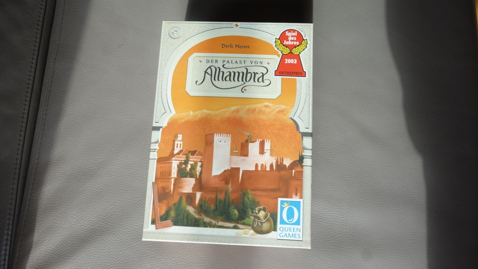 Der Palast von Alhambra, neuwertig, Spiel des Jahres 2003 in Ingolstadt