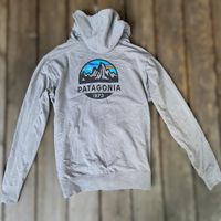 Fleece Jacke Patagonia (XL Herren) Hoodie grau mit Backprint Baden-Württemberg - Heidelberg Vorschau