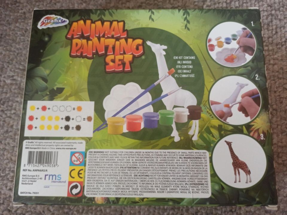 Animal Painting Set "Giraffe" -NEU- in Erfurt