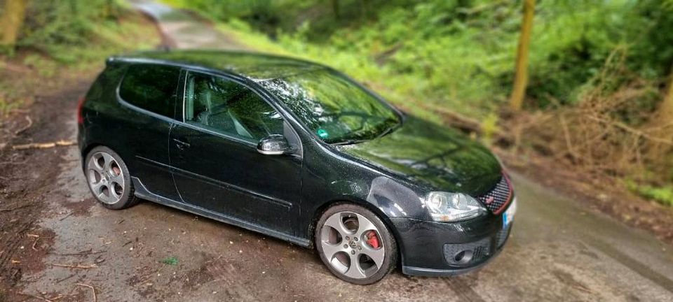 Golf 5 GTI DSG, Ledersitze, Multifunktionslenkrad in Velbert