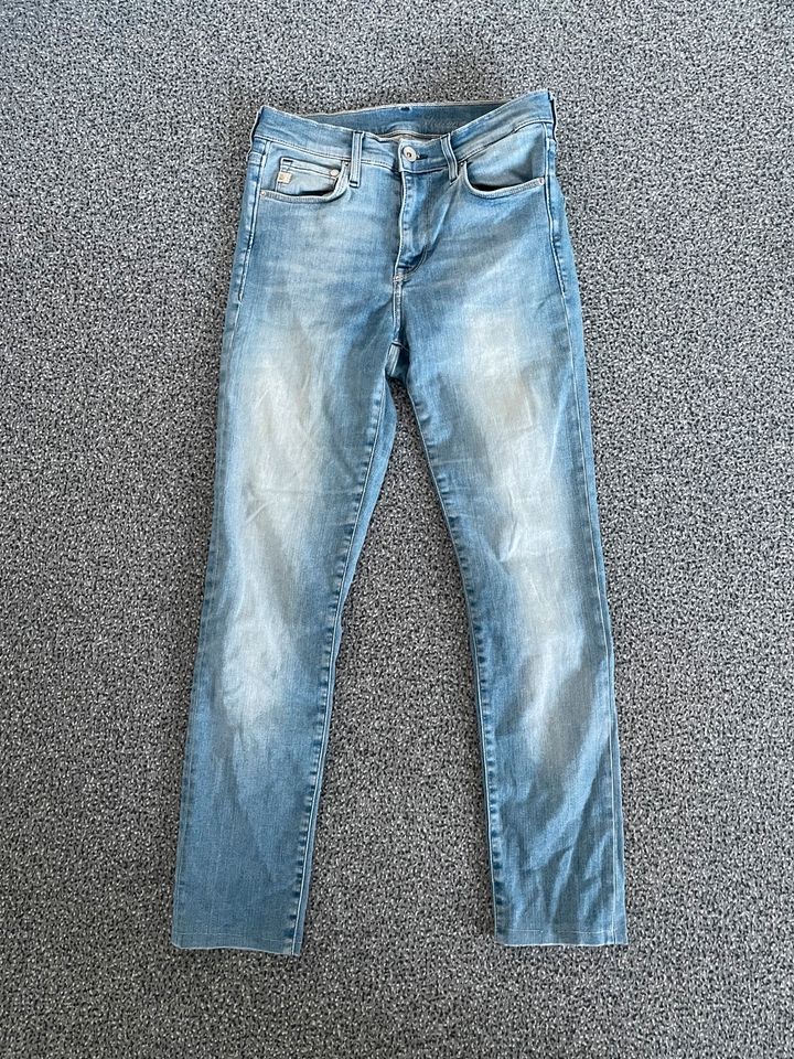 Jeans Hose skinny eng Regular Waist 27/32 blau XS 34 32 Stretch in Münsing