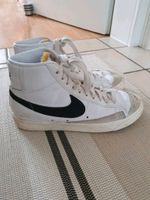 Nike Blazer Mid '77 Sneaker Schuhe High Top 38,5 schwarz weiß bei Baden-Württemberg - Gaggenau Vorschau