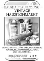 Hausflohmarkt 60er Jahre am 11.05.2024 Hessen - Frankenberg (Eder) Vorschau