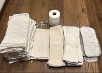 Stoffwindelpaket Stoffwindeln Prefolds Booster Windelvlies Kr. München - Gräfelfing Vorschau