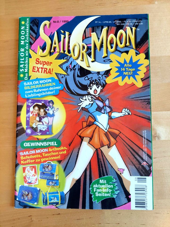 Sailor Moon 2 4 5 6 7 8 / 1999 Comic Heft Egmont Anime in Berlin