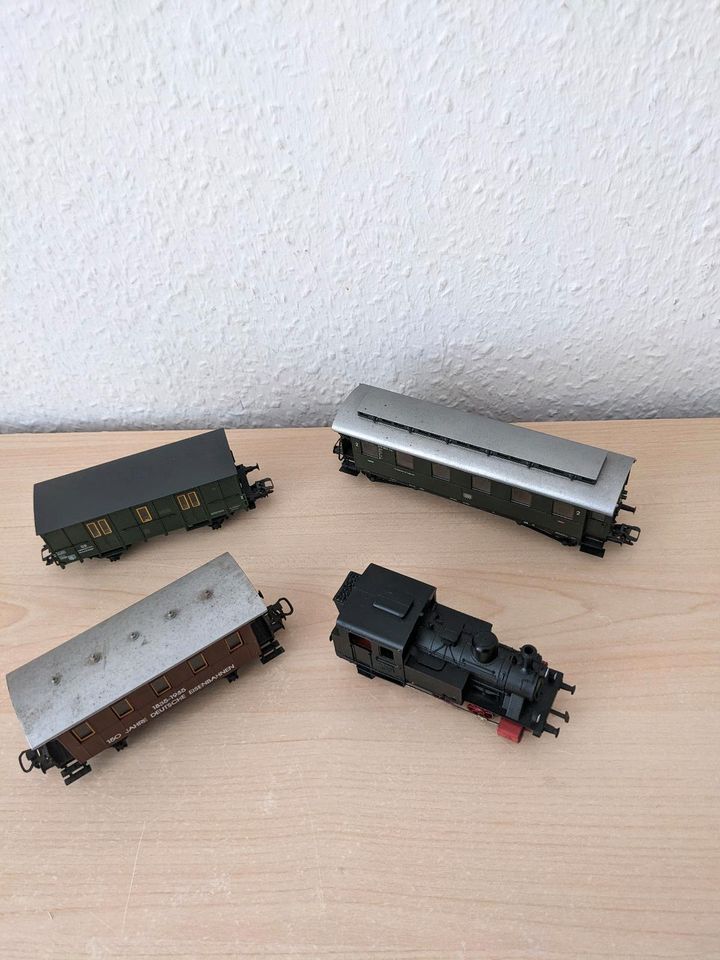 Lok, Wagons, Spur H0, Märklin, Konvolut, Paket,a 84 , Modelleisen in Rostock