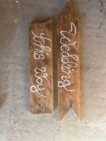 Holzschild Wedding/ Hochzeit Bayern - Windorf Vorschau