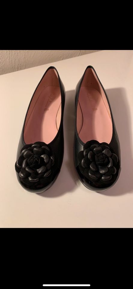 Ballerinas Leder schwarz Pretty Ballerinas Gr. 41,5 NEU NP 199€ in Bad Honnef