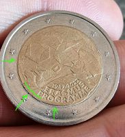 2 Euro münze erasmus Programme 2022 Berlin - Neukölln Vorschau