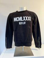 Replay megacooles Sweatshirt | S | Mit Reißverschlüssen an Ärmeln Bayern - Neusäß Vorschau