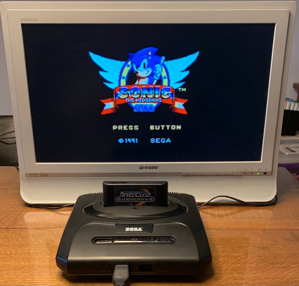 Sega Genesis 2 (Amerikanischer Mega Drive 2) in Nettetal