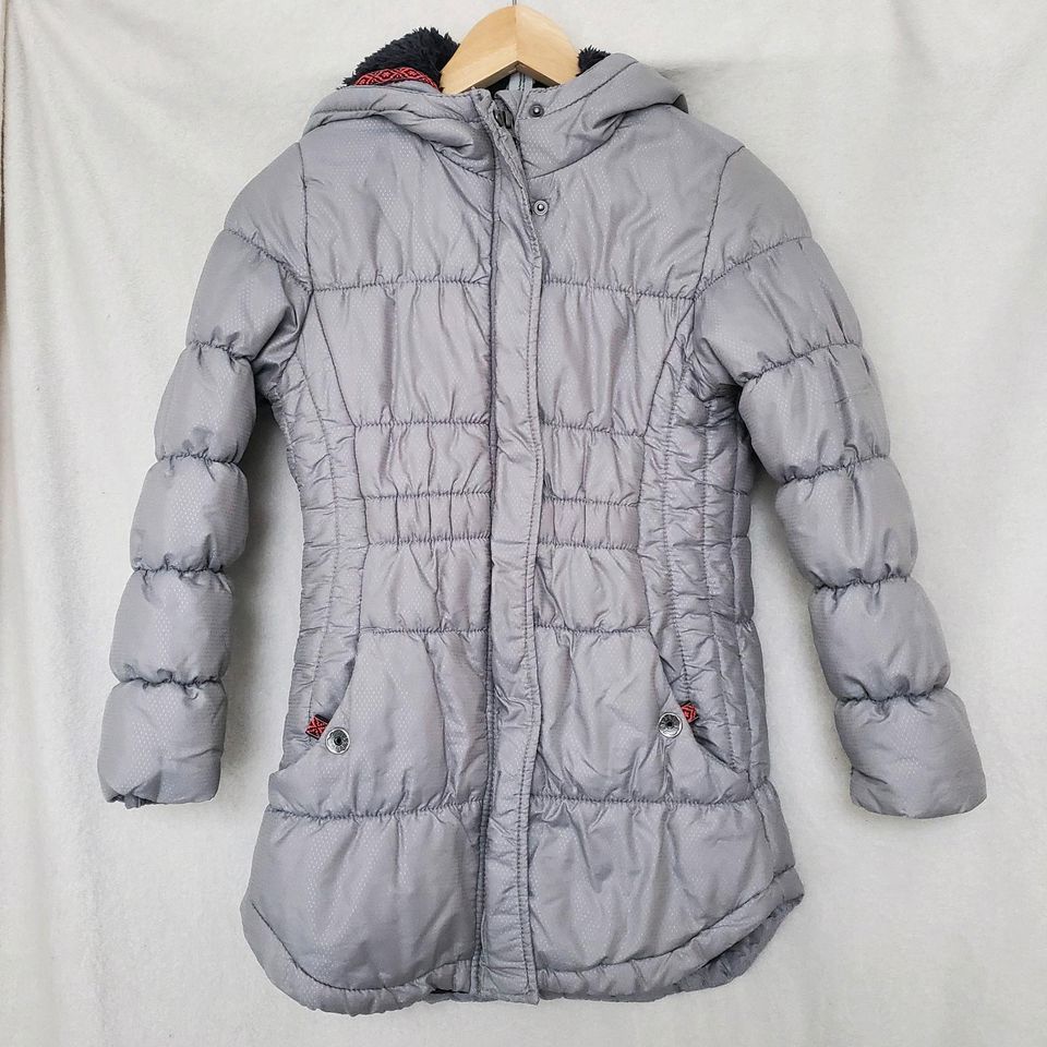 Yigga Winterjacke Wintermantel Ernstings Family Gr. 140 grau in Berlin