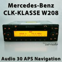 Original Mercedes Audio 30 APS W208 Navigationssystem CLK-Klasse Nordrhein-Westfalen - Gütersloh Vorschau