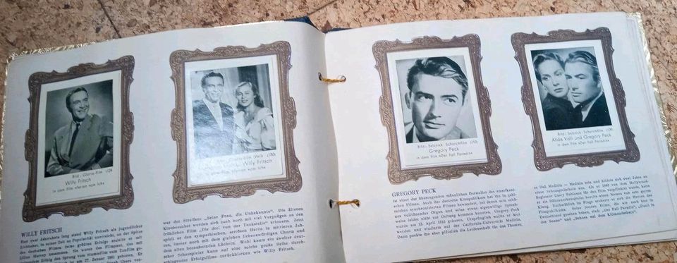 50er Jahre Sammelbuch Filmstars der Zeit mit Bildern in Köln