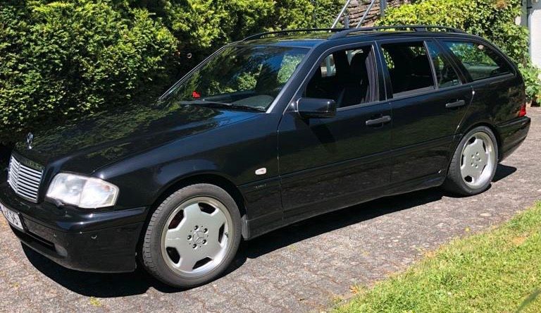 Mercedes-Benz C 43 AMG, als reines Sommerauto gefahren in Siegen