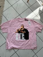 The notorious b.i.g. T-Shirt in rosa und schwarz Hessen - Bad Vilbel Vorschau