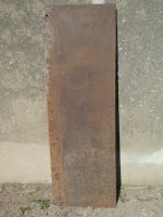 Metallplatte aus Eisen, 104 x 37 cm Niedersachsen - Celle Vorschau